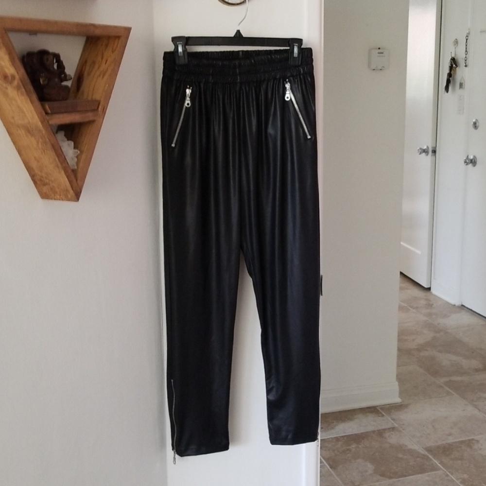 American Rag rubber track pant joggers S